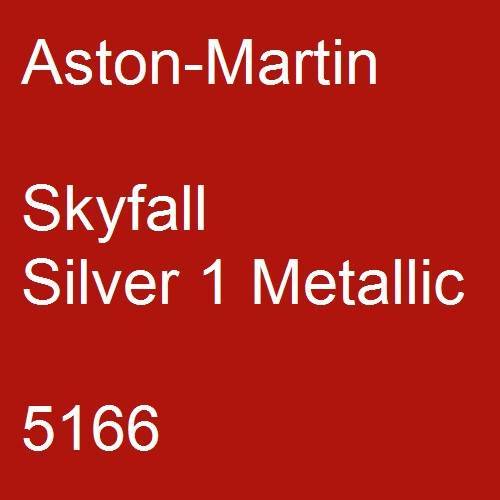 Aston-Martin, Skyfall Silver 1 Metallic, 5166.